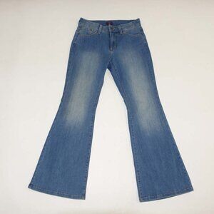 Not Your Daughter's Women's Lift Tuck Farrah Flare Jeans Size 4 Petite Blue 4P